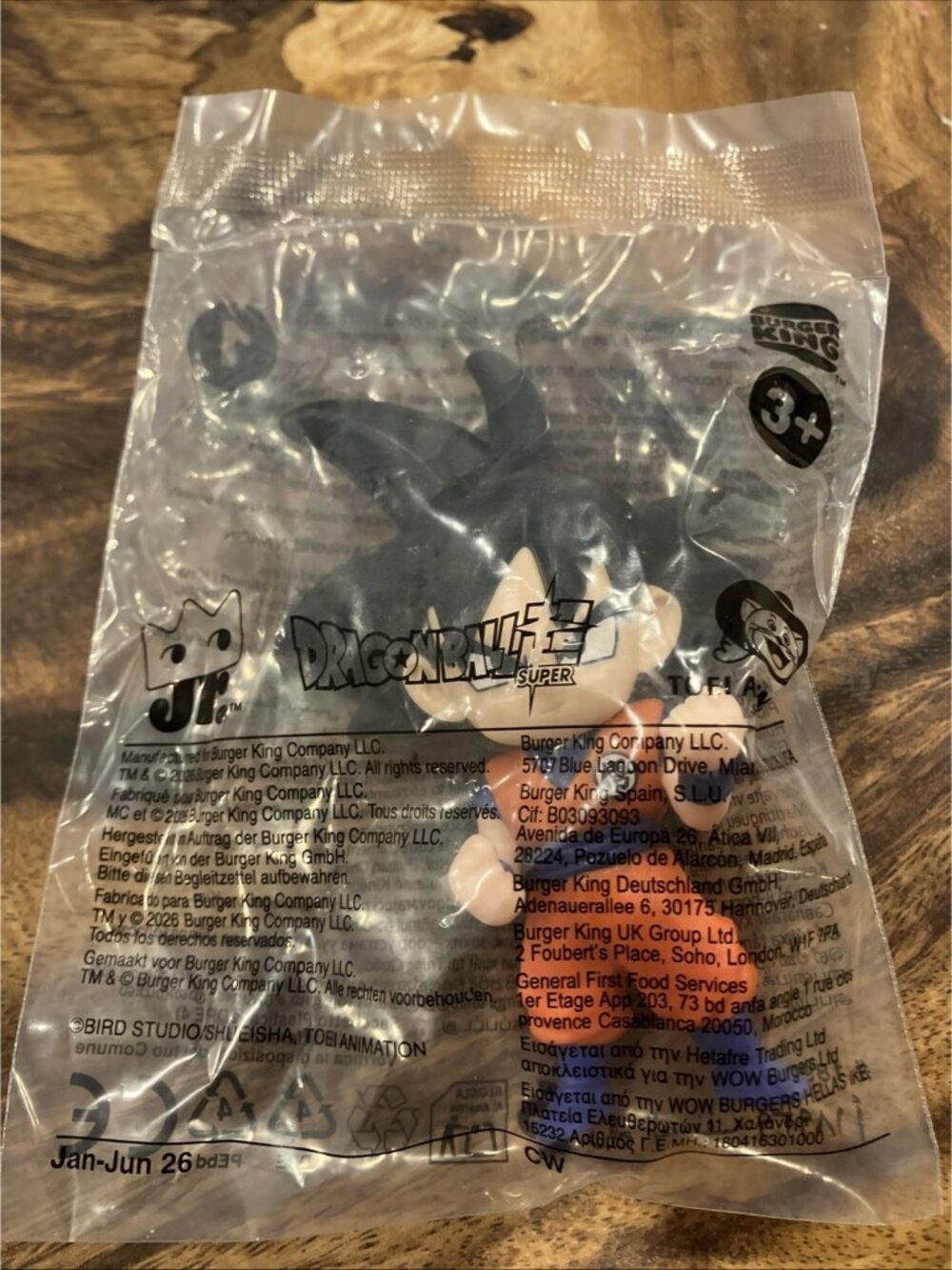 Burger King Dragon Ball Kids Meal Toy 2026